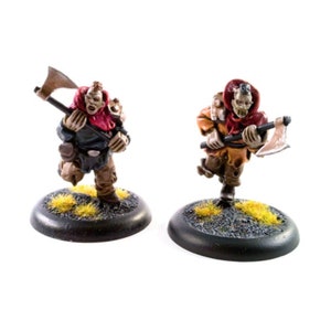 Carroñeros Berserkers - Miniatura de ciencia ficción - 28 mm