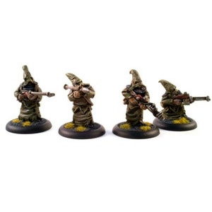 Cultistas - Equipo de armas especiales - Miniaturas de ciencia ficción - 28 mm