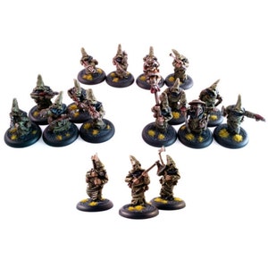 Banda de guerra cultista - Miniaturas de ciencia ficción - 28 mm