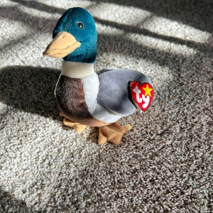 Jake the duck beanie baby errors sales