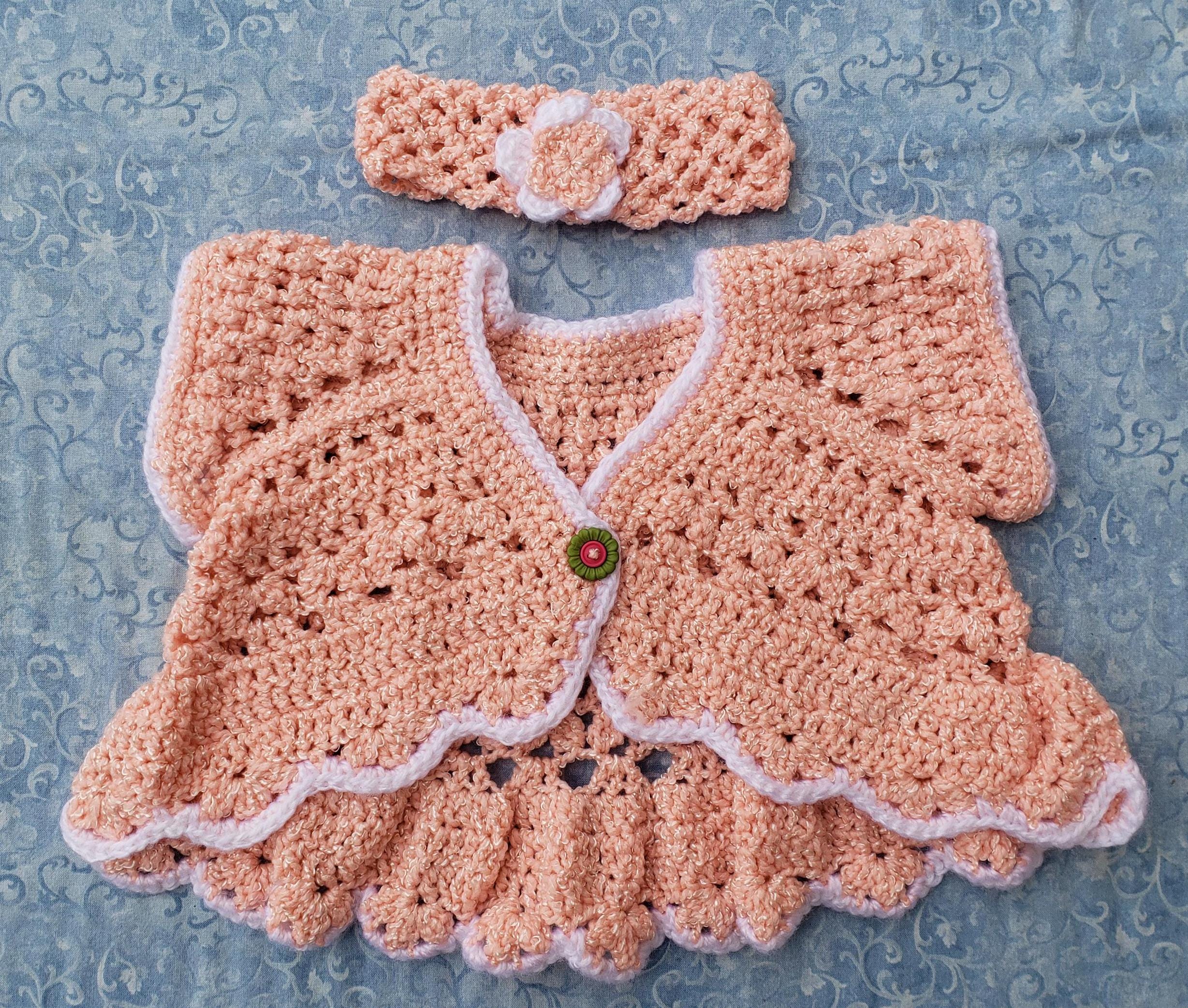 21 Crochet Shrug Patterns with Lace, Bell Sleeves, and Granny Squares 21 Toddler Sweater Shrug Headband Crochet Pattern