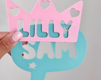 Personalized Name Stencil 3D Print File | Editable STL
