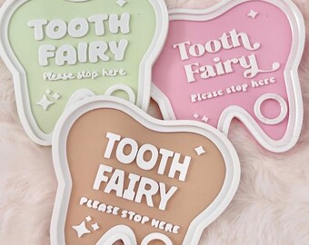 Tooth Fairy Tray STL File | 3D Print Digital Download (STL)