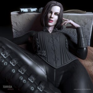 SELENE NSFW or sfw *NOTpainted* fantasy exotic sexy female figurine 32 75 mm 1:8 to 10 12 16 24 56 torridaminis 2024