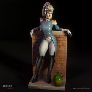 ELIS NSFW sfw -NOTpainted fantasy exotic sexy female figurine 32 75 mm 1:8 to 10 12 16 24 56 torridaminis 2023