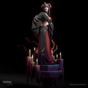 HIKARI NSFW sfw -NOTpainted fantasy exotic sexy female figurine 32 75 mm 1:8 to 10 12 16 24 56 torridaminis 2024