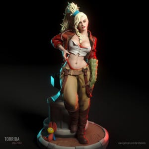 GEMMA NSFW topless or sfw *NotPainted* fantasy exotic sexy female figurine 75 mm 1/6 1/8 1/10 2024 torridaminis