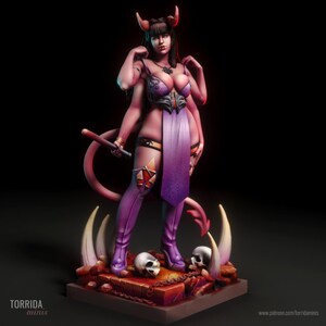 AMARIS NSFW sfw -NOTpainted fantasy exotic sexy female figurine 32 75 mm 1:8 to 10 12 16 24 56 torridaminis 2023