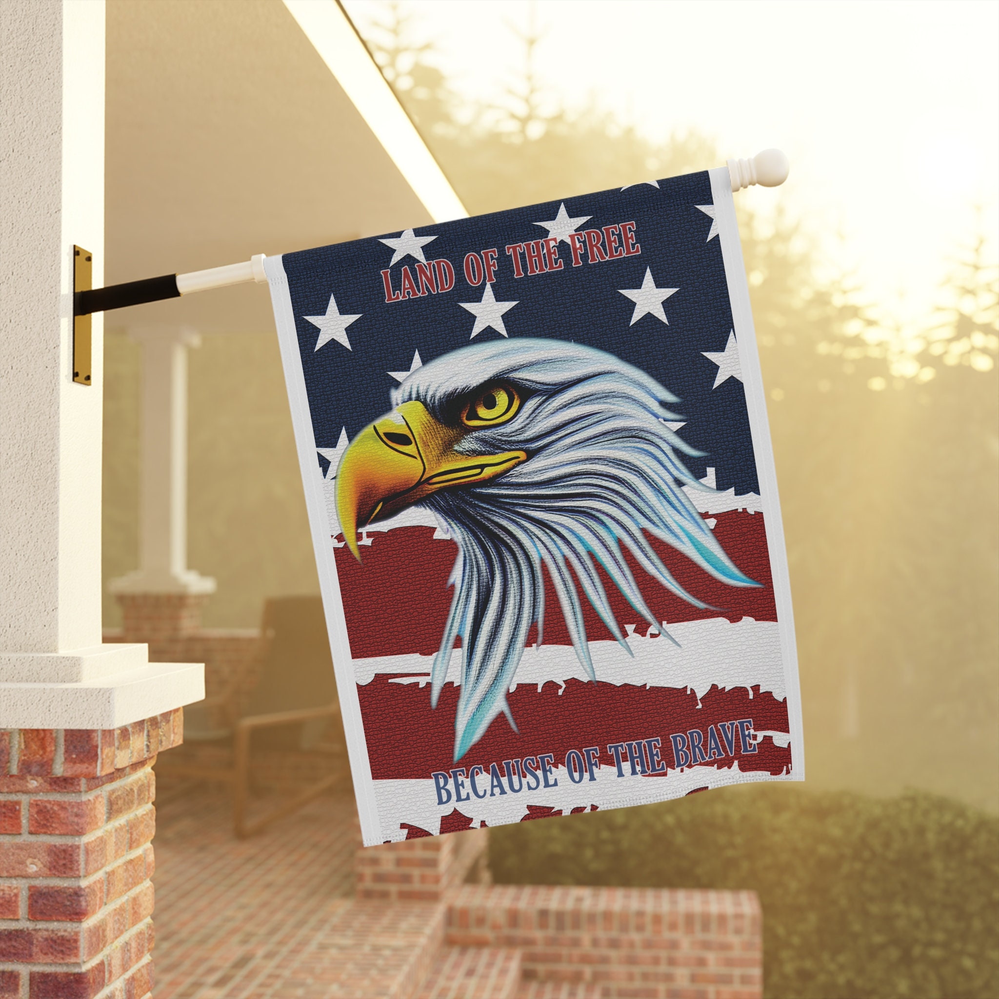 American Eagle House Flag, Animal House Flag