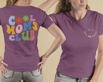 Comfort Colors Cool Moms Club Shirt, Gift for mom, Funny mom shirt, Mom birthday gift, Cute mom gift, Best mom gift for her, Mom shirt