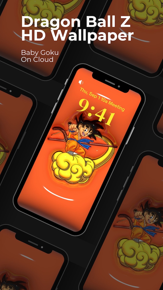 Baby Goku iPhone Wallpaper: Dragon Ball Z Mobile Lock Screen UK