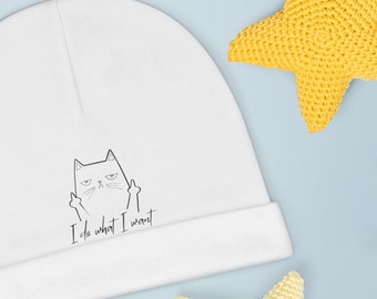Gorro de bebé iDoWhat I Want! (AOP)
