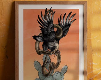 The vision of the vanquished- Digital Wall Art, Printable Poster