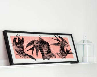 Prey to memory, victim of oblivion - Melancholy Vol.1, Printable Wall Art