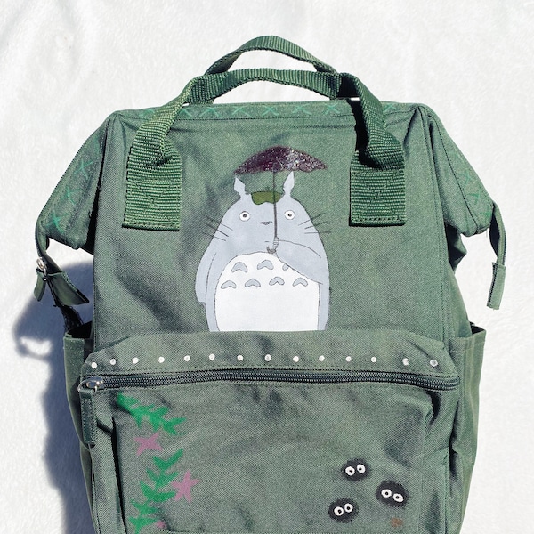 Studio Ghibli Totoro Backpack Spirited Away Custom Big