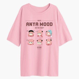 Anya Mood - Spy X Familie Anya Forger Anime Inspiriertes Design T-Shirt Unisex T-Shirt