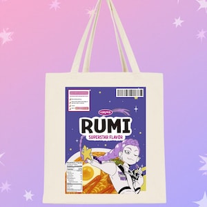 Rumi Ramen Cup Kpop Demon Hunters Inspired Tote Bag - Etsy