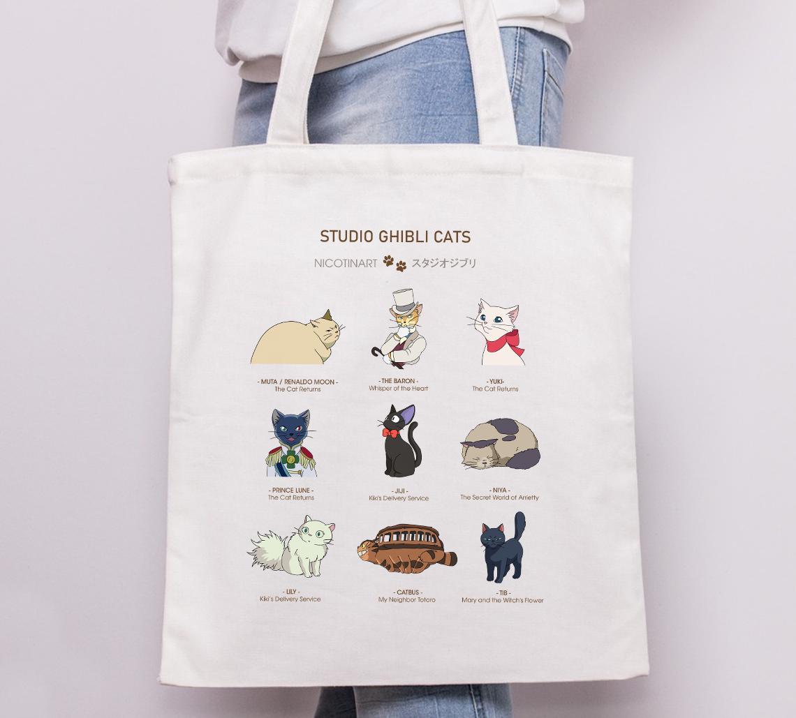 Joe Hisaishi Studio Ghibli トートバッグ Studio Ghibli Bag - Etsy