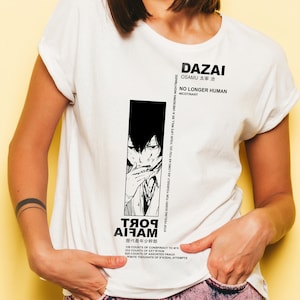 Osamu Dazai Bungou Stray Dogs Inspired design Tee Unisex T-Shirt