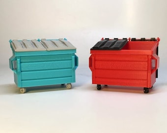 Desk Dumpster (2.5 inches wide)