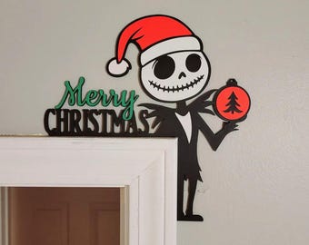 Jack Skellington Door Corner Decorations