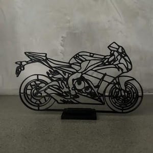 Honda Motorcycle Desktop Silhouette Decorations