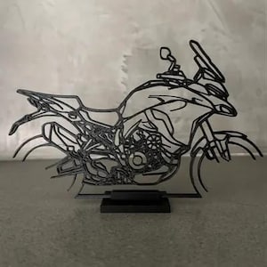 Ducati Motorcycle Desktop Silhouette Decorations