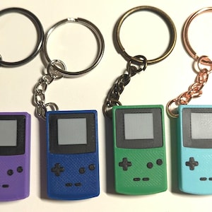 Game Color Keychain