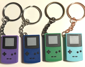 Game Color Keychain