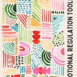 Emotional Regulation Toolkit for Kids | SEL Activities | Coping Skills Printable | Feelings Journal | Counseling Resource