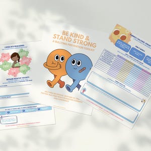 Bullying Prevention & Kindness Toolkit | SEL Activities | Anti-Bullying Printable | Classroom and Counseling Resource
