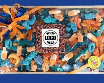 LARGE College Candy Board with Krispie Treat (ANY SCHOOL!)