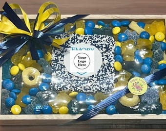 College Candy Board with Krispie Treat (ANY SCHOOL)