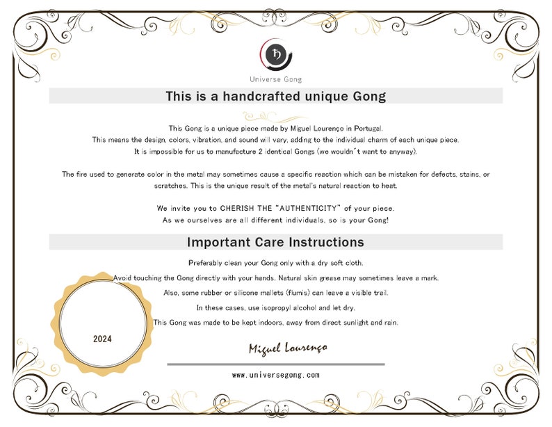 Mercury Gong 70 Cm / 27.5 GG798ME Etsy