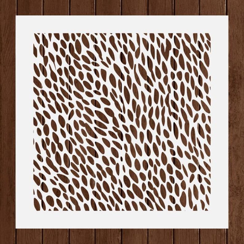 Animal Skin Pattern #58 Print Stencil | Reusable Mylar Animal Print ...