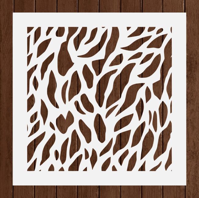 Animal Skin Pattern #32 Print Stencil | Reusable Mylar Animal Print ...