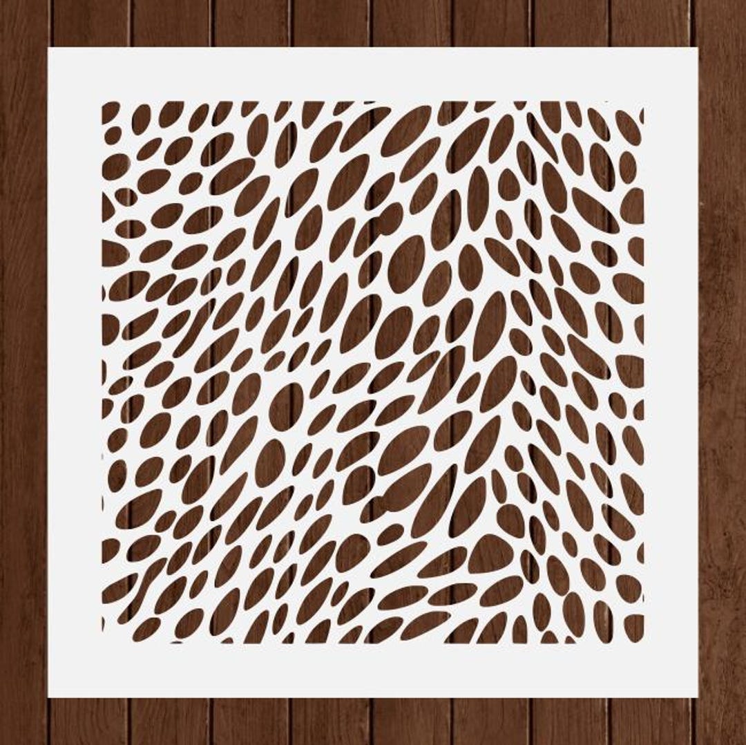 Animal Skin Pattern #63 Print Stencil | Reusable Mylar Animal Print ...