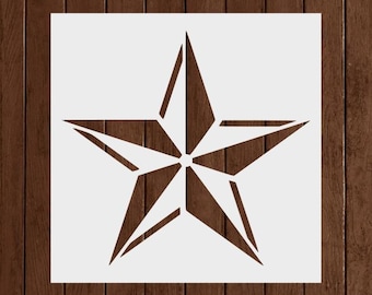 Star Stencil, Reusable Star Stencil, Art Stencil - DIY Craft Stencil, Painting Stencil, Stars
