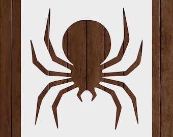 MAYJOYDIY Crawling Spider Painting Stencil – 11.8x11.8 Inches, Reusable PET Template With 10 Spider Patterns For Wall Art & Decor - View #8