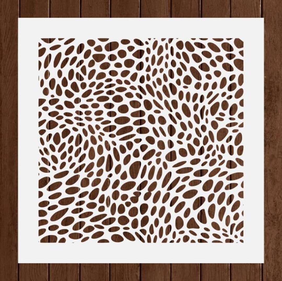 Animal Skin Pattern #49 Print Stencil | Reusable Mylar Animal Print ...