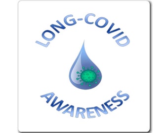 Long-COVID Awareness Magnet