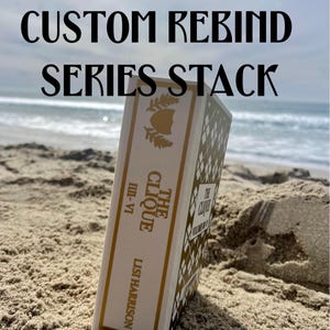 Custom Book Rebind Stacked Book