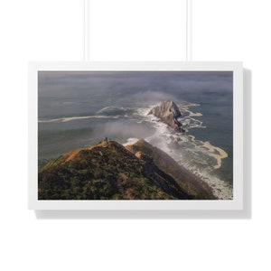 Northern California Landscape Print | San Francisco | Coastline Art Framed
