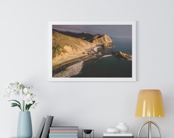 Paysage californien | Impression photo | Cadre Océan et plage