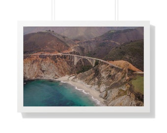 Big Sur | Bixby Bridge | California Landscape Framed Print