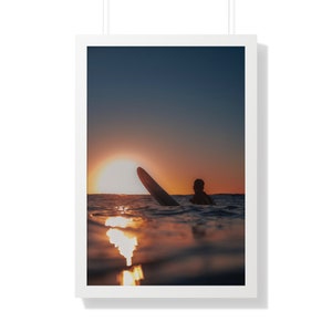 Framed Surf Photography Wall Print | For Ocean & Surf Lovers 3