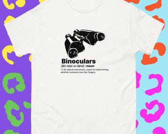 Binoculars Turkish snatch reference t-shirt