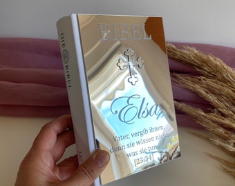 Personalized Bible for Adults | Gift | Birthday | Religion | Confirmation | Church | Bible with Name