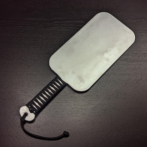 Raw Aluminum Spanking Paddle