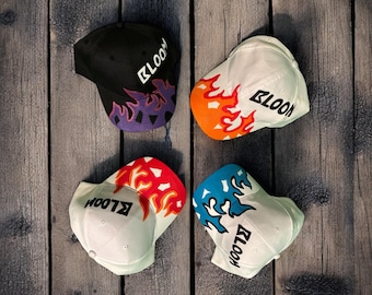 Bloom Baseball Hat | Flame Hat | Motivational Hat | Unisex Hat